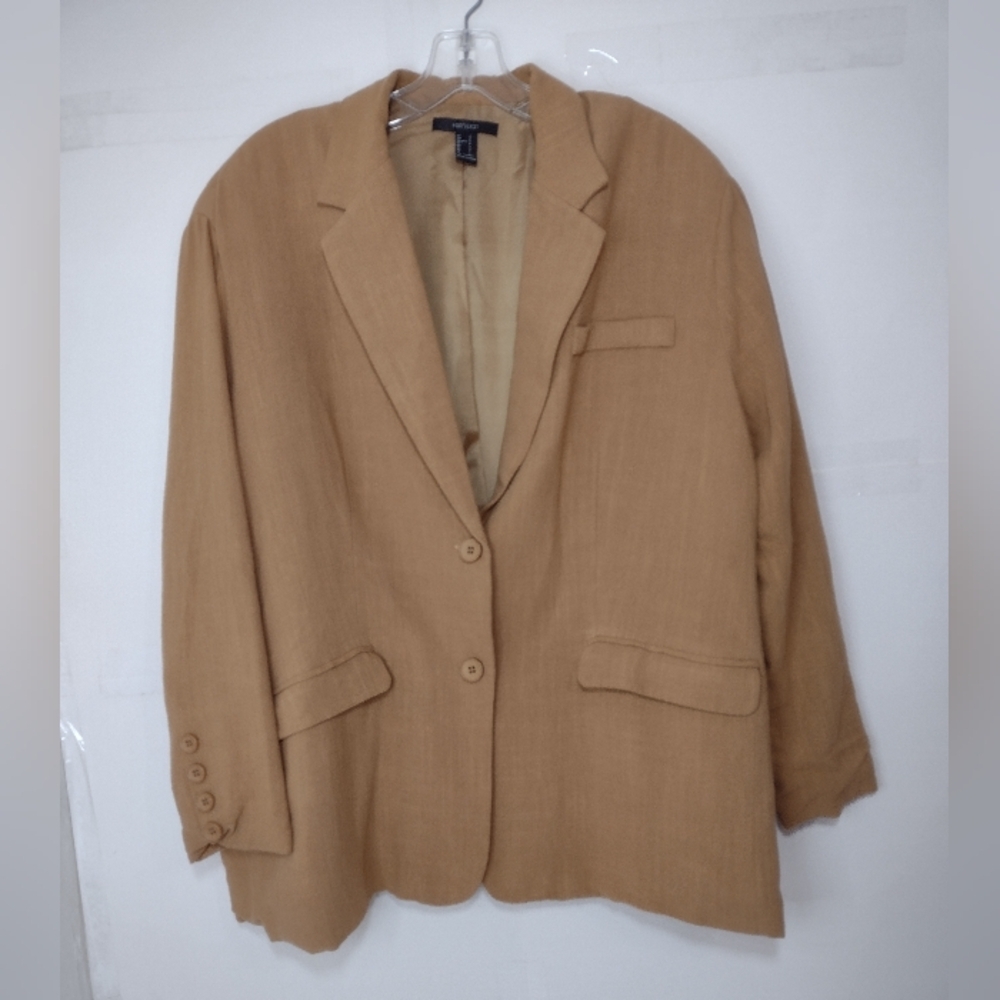Forever 21 Classic Camel Blazer Oversized (S)